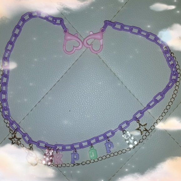 Kpop Merch - Kawaii Y2K Kpop Pastel Layered Pant Chain - Korean Fashion - Picture 1 of 4